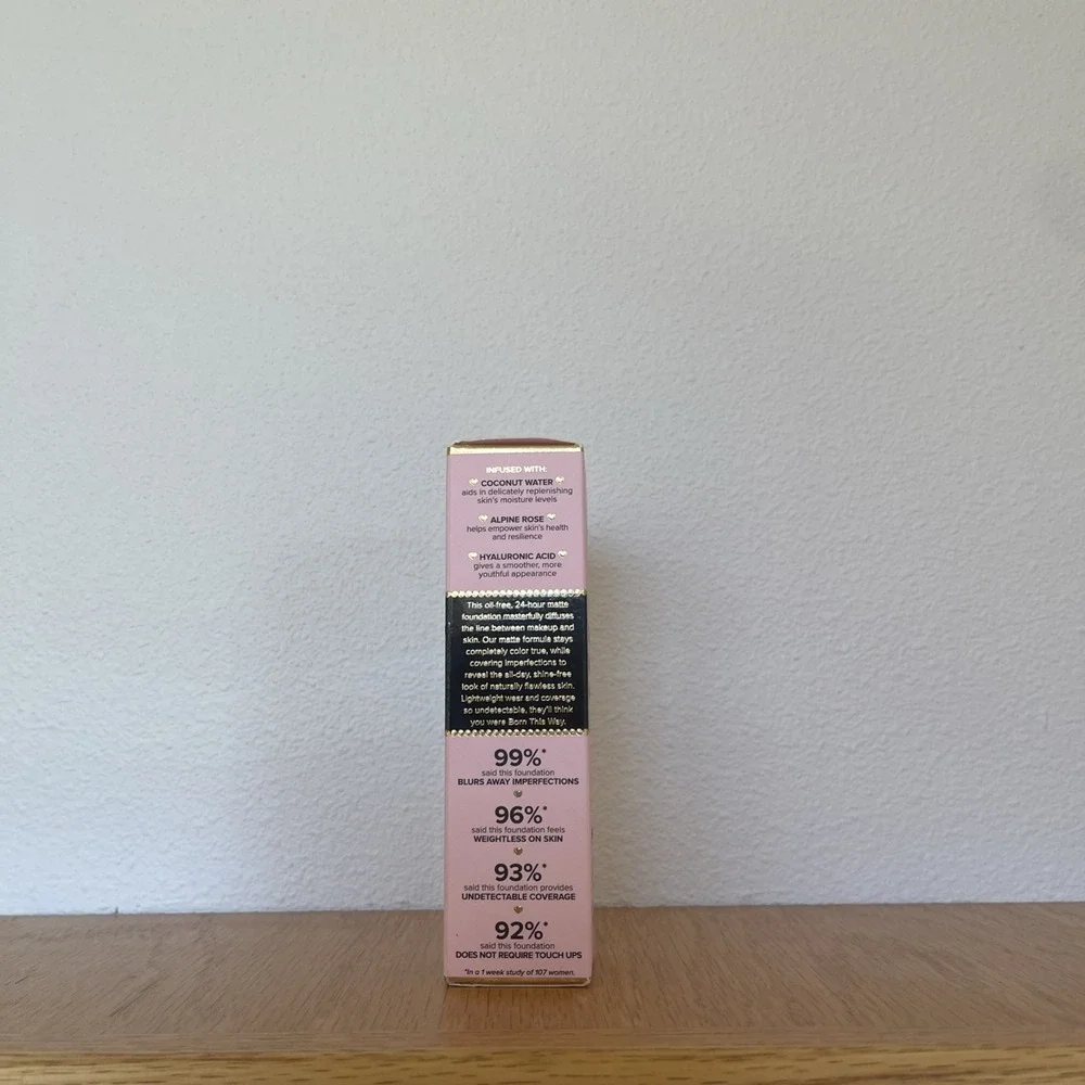 Too Faced Born This Way Matte 24 Hour Longwear Foundation, 1.0 fl oz -CLOUD